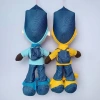 Cute cartoon fabric plush humanoid doll children's birthday gift, doll pillow details Picture